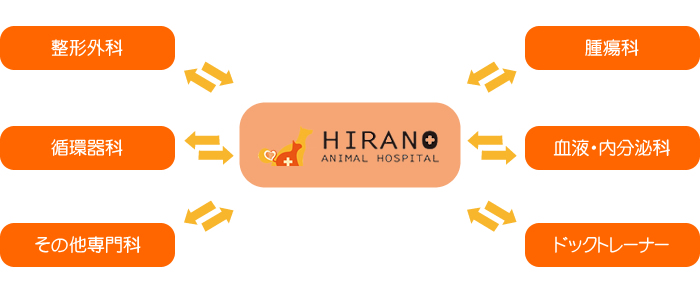 専門医との連携図