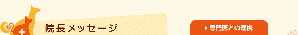 院長メッセージ